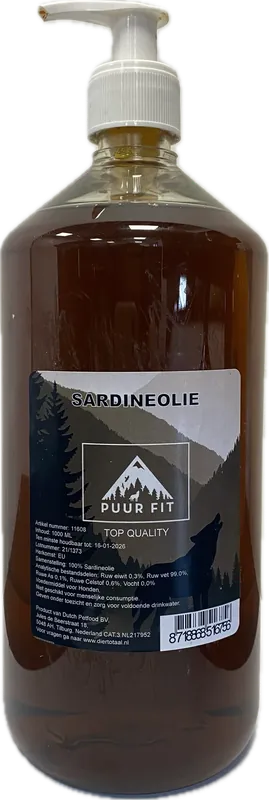 Betaalbaar Puur Fit Sardineolie 1000 ml